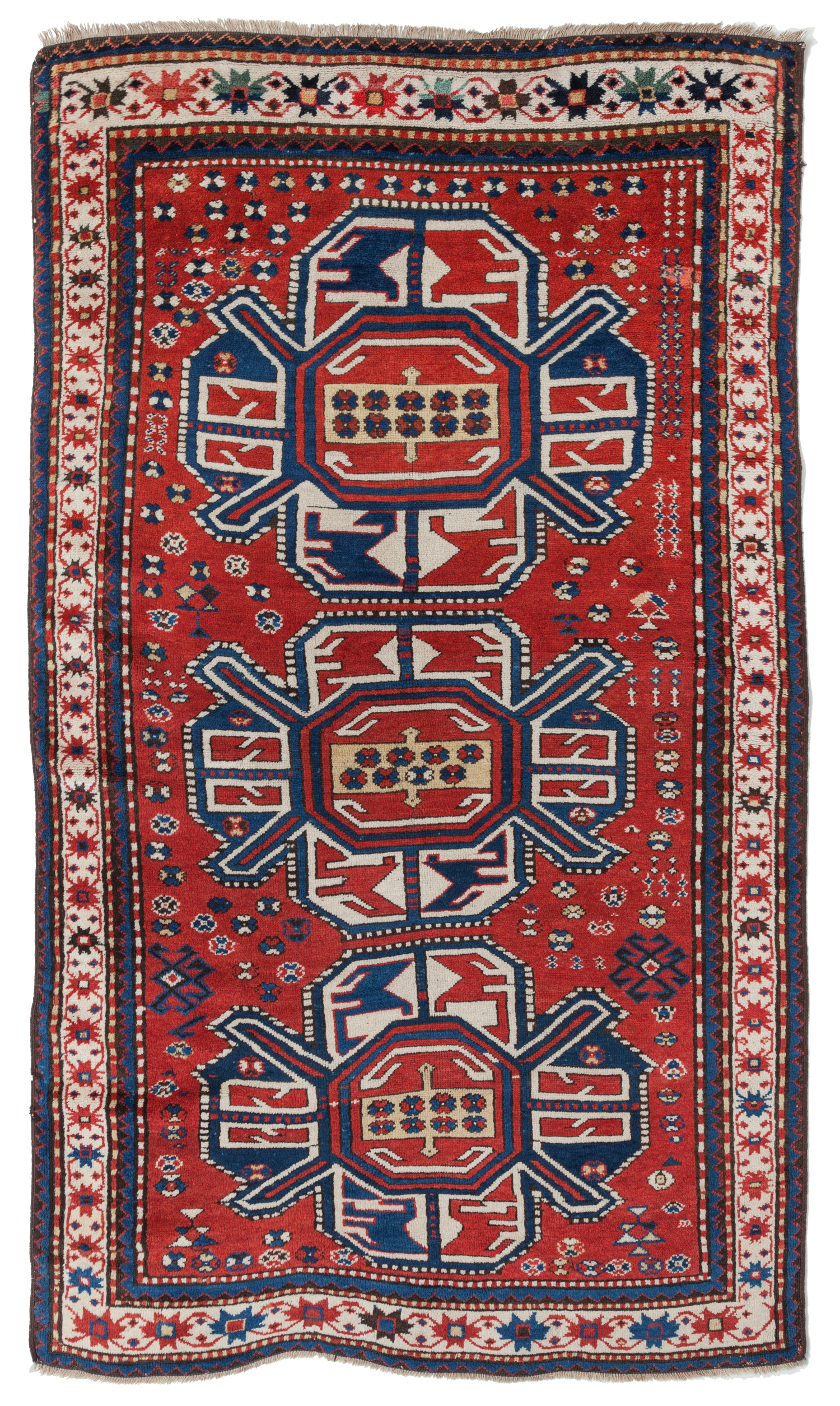 青山キリムハウス コレクションピース 絨毯 コーカサス カラバフ 