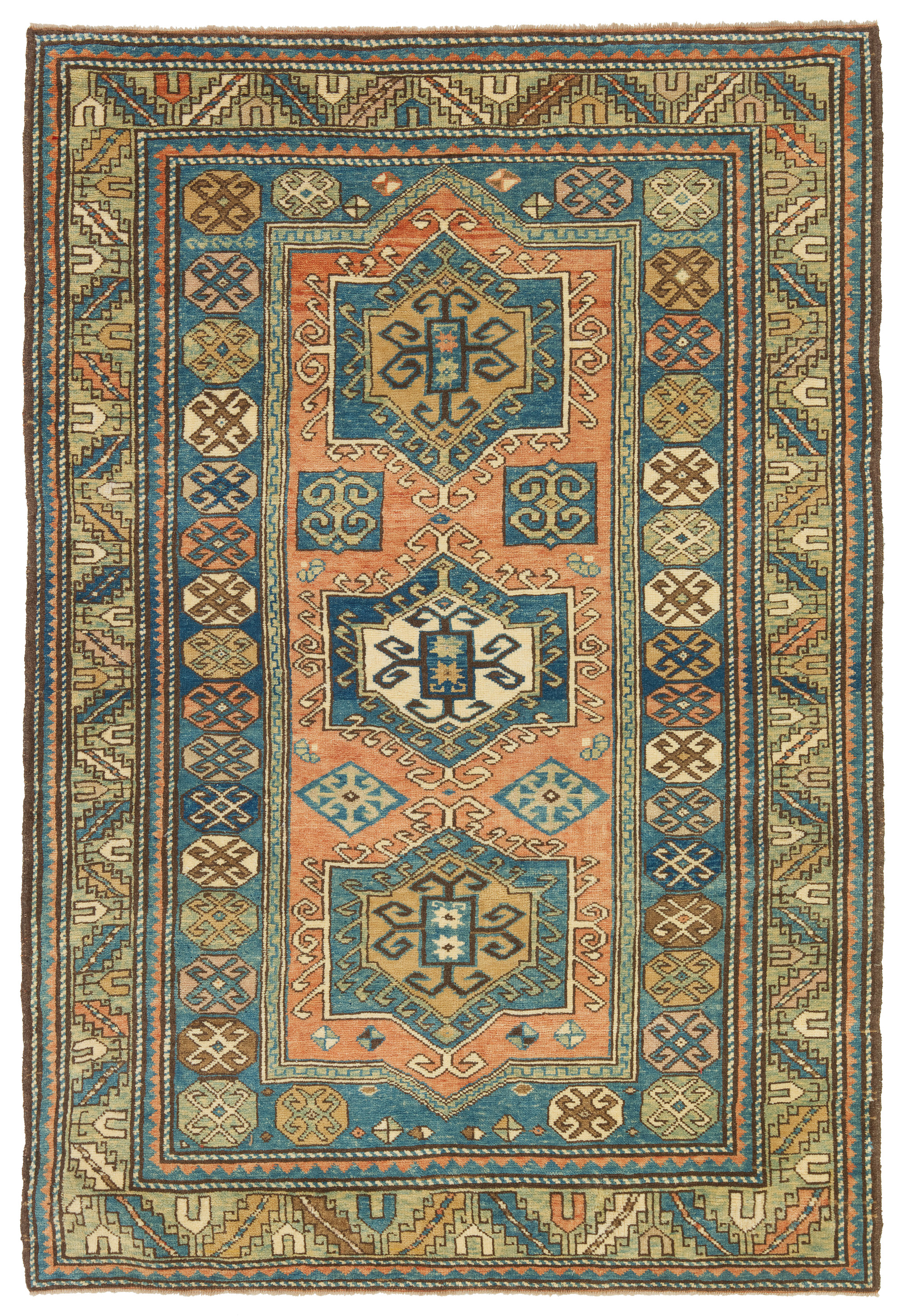 ファクラロ・カザック絨毯 Fachralo Kazak Rug 青山キリムハウス ペルシャ絨毯 トルコ絨毯キリム専門店 C50411
