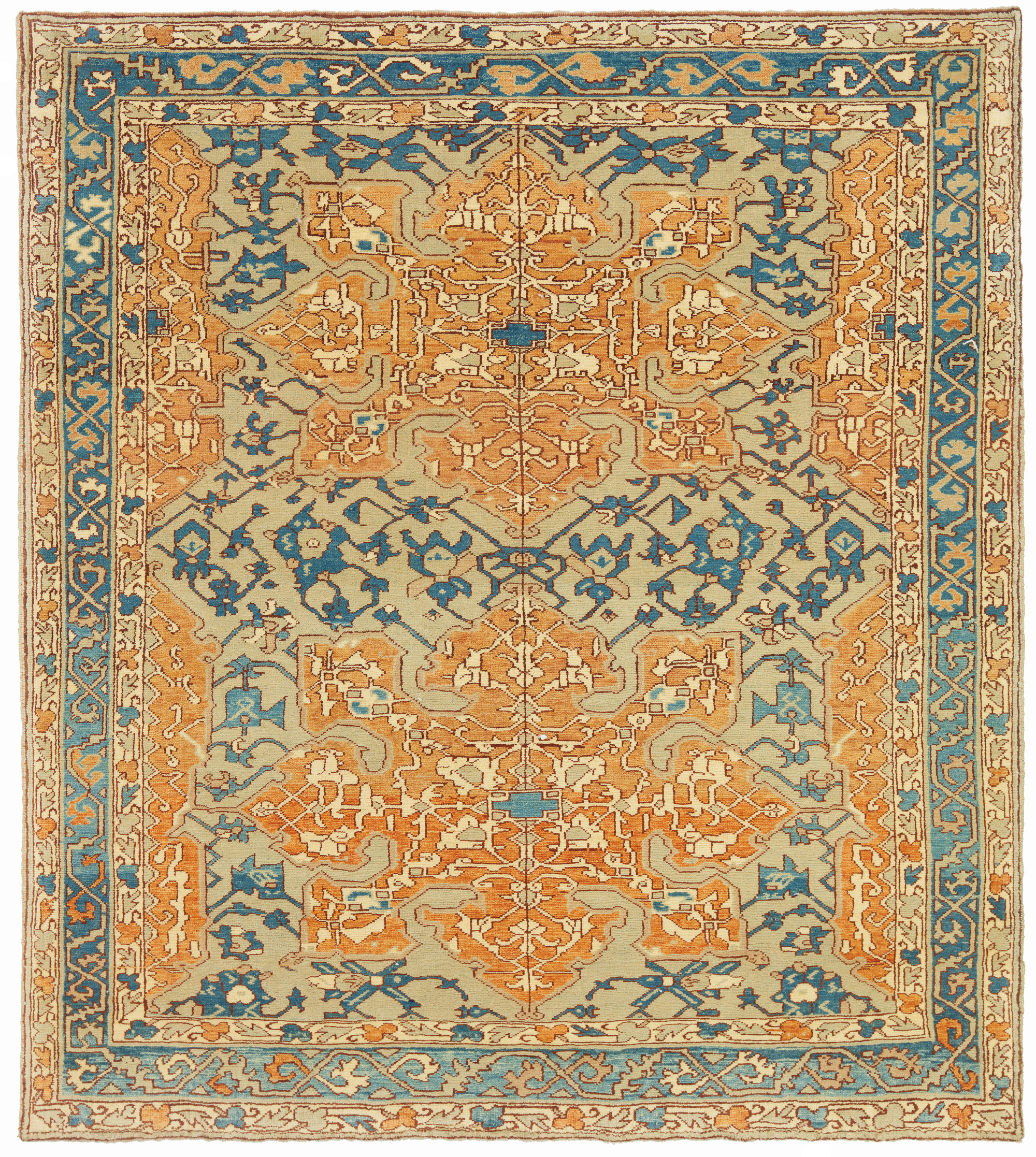 スターウシャク絨毯 Star Ushak Carpet 青山キリムハウス ペルシャ絨毯 