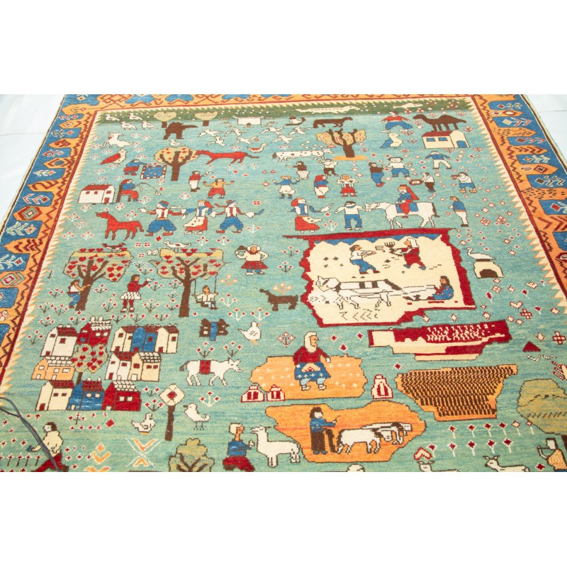 Azeri Folk Art Rug