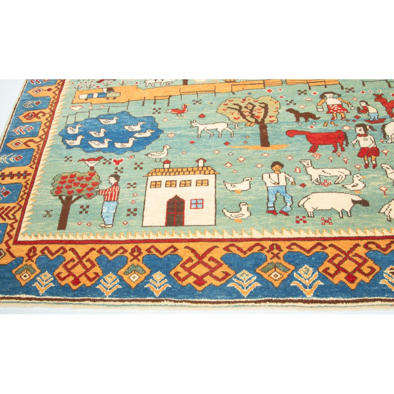 Azeri Folk Art Rug