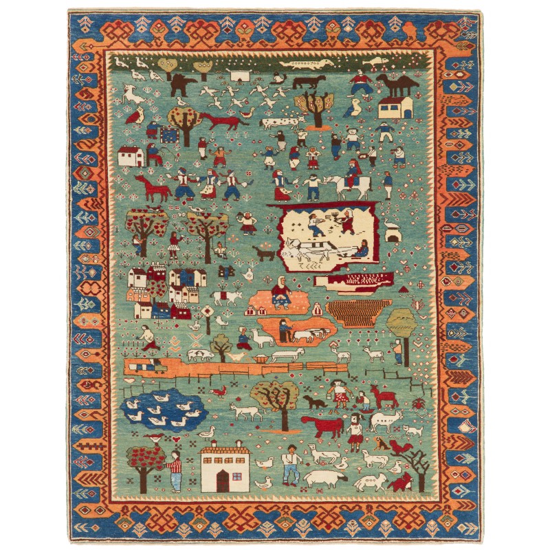 Azeri Folk Art Rug